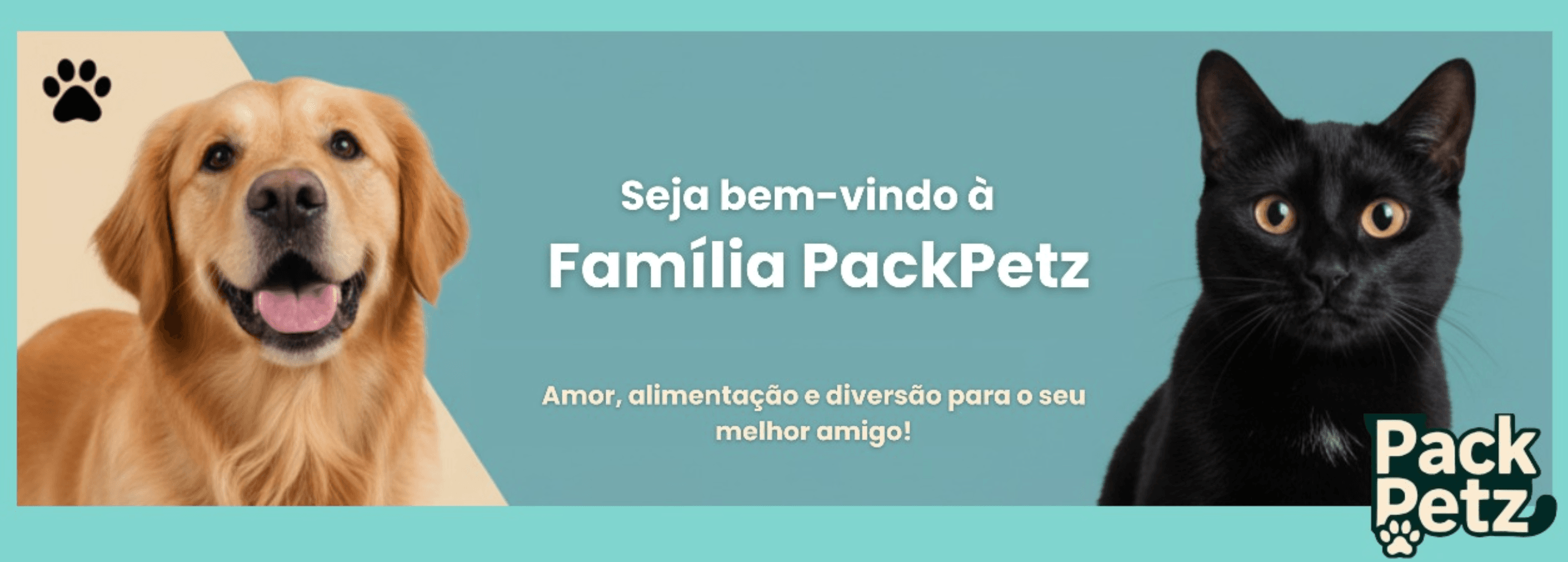 Banner Packpetz, assine nossa box